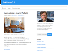 Tablet Screenshot of dirkhansen.net
